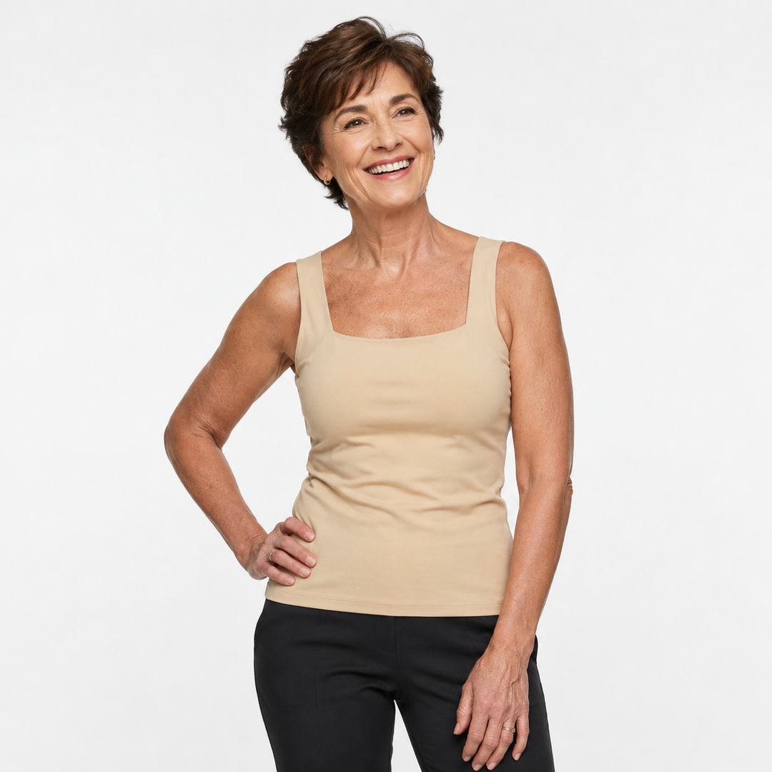 Elirro Built-In Bra Comfort Tank Top
